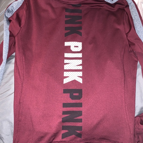 Pink half zip (Maroon) - Picture 2 of 5
